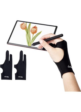 Digital Drawing Glove 2 Pack Artist Glove For Drawing Tablet Ipad Sketching Art Glove With Two Finger For Right Hand And Left Hand （Smudge Guard Small 2.95 X8.18Inch - pzsku/Z65ACC5AD850894E3E31AZ/45/_/1734588437/ee53eedb-3b91-4880-bd72-8c386d5dad97