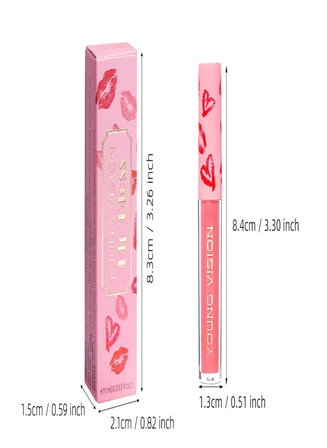 YOUNG VISION Velvet Matte Lip Gloss,Long-Lasting Makeup,Mist Lip Gloss No.04  - Image 5