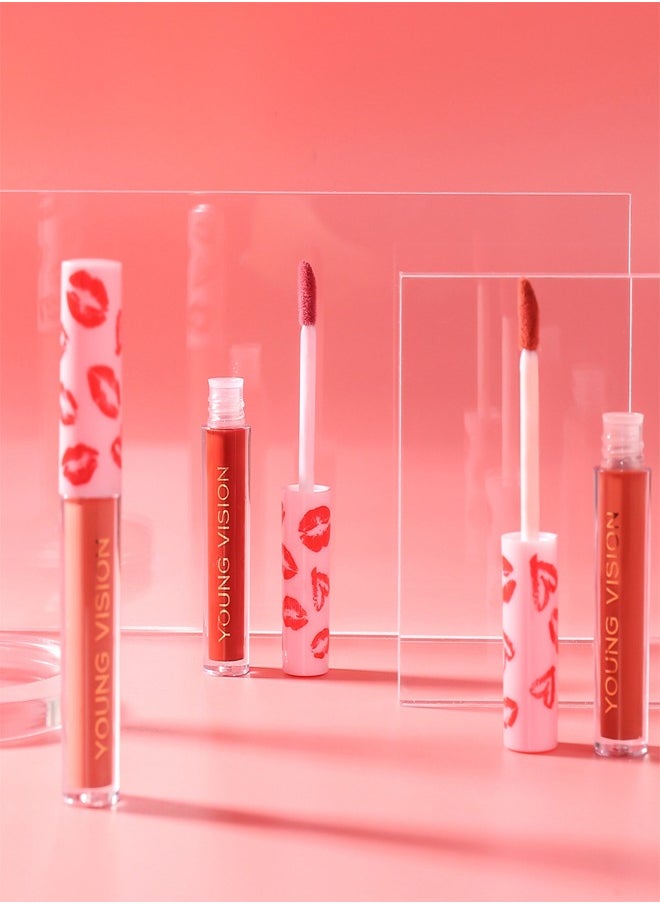 YOUNG VISION Velvet Matte Lip Gloss,Long-Lasting Makeup,Mist Lip Gloss No.04  - Image 4