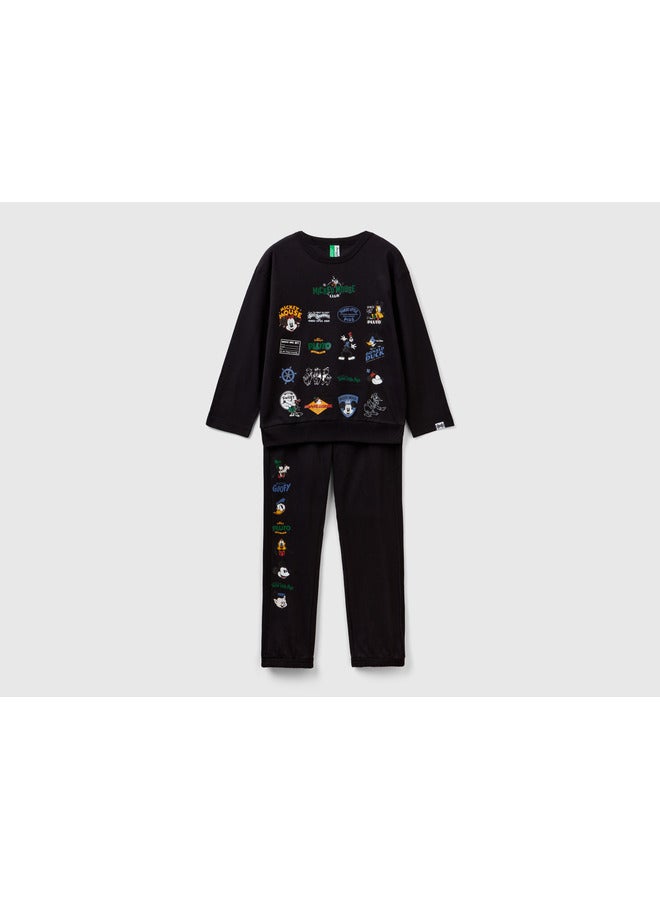 UNITED COLORS OF BENETTON Long Mickey Mouse Pyjamas - Image 1