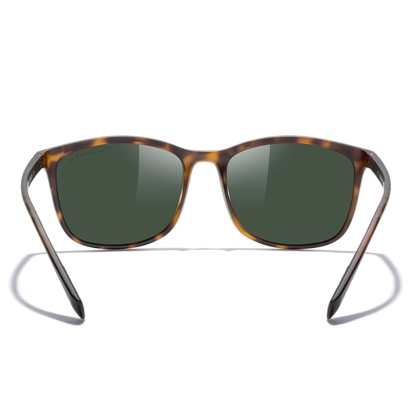 MERRY'S Square Polarized Sunglasses for Men Women Ultralight Shades Driving Fishing Golf UV400 S8668 - Image 5