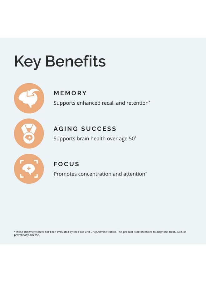 BRAINMD Dr Amen Neurops 30 Capsules 150 Mg Phosphatidylserine Promotes Mental Focus Energy & Memory Gluten Free 30 Servings - Image 5