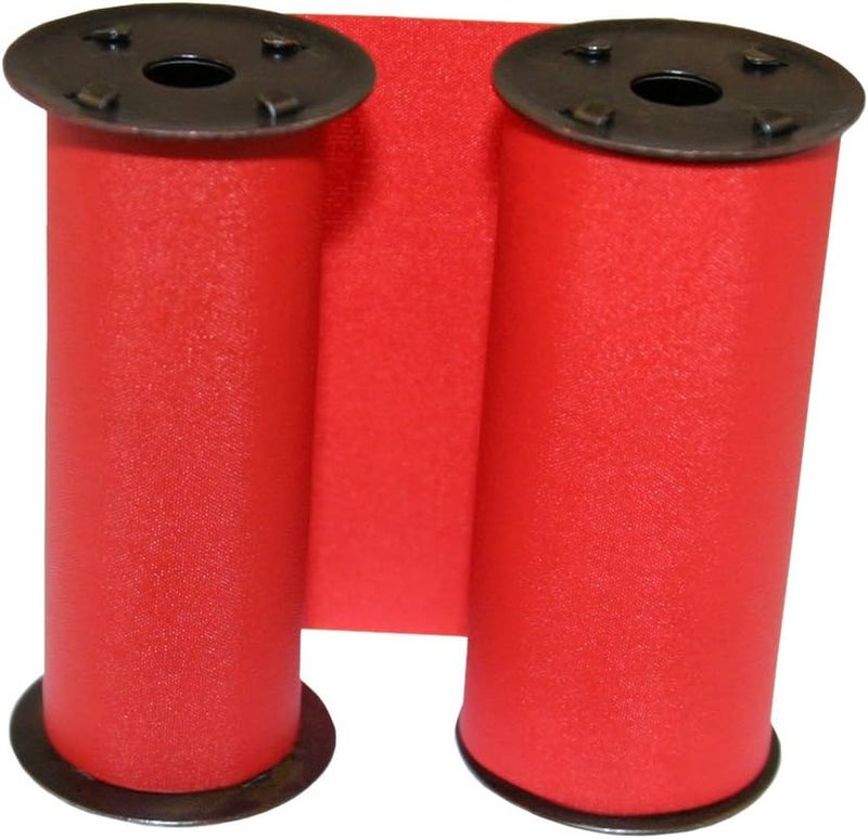 Acroprint 20-0106-004 Replacement Red Ribbon for Model 125 and Model 150 Time Clock - Image 1