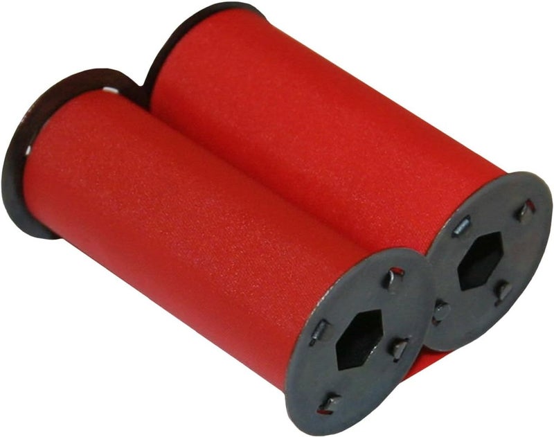 Acroprint 20-0106-004 Replacement Red Ribbon for Model 125 and Model 150 Time Clock - Image 2