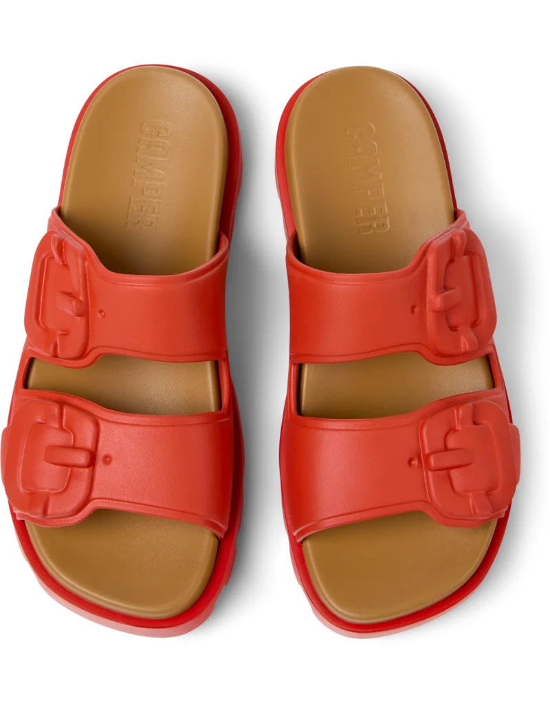 Camper Brutus, Women's Sandal, Red