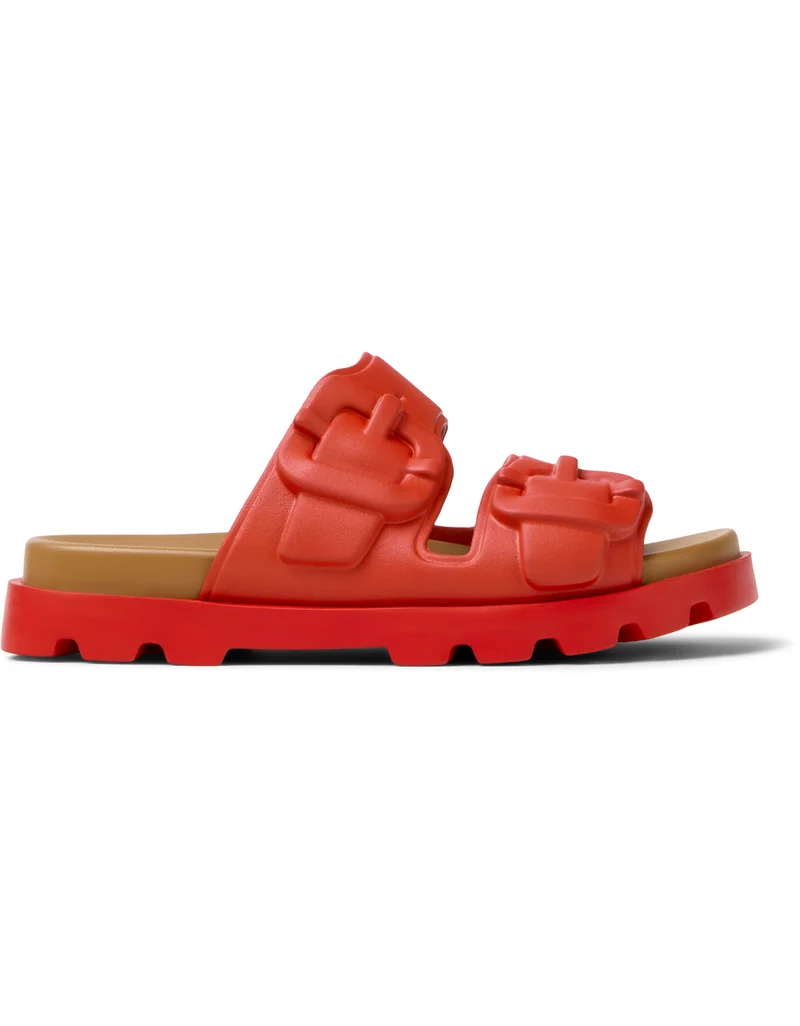 Camper Brutus, Women's Sandal, Red