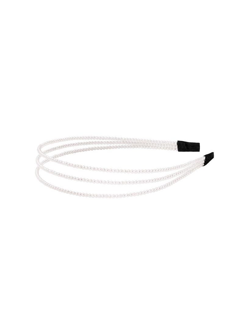 Generic - Vintage French Forest System Pearl Hair Ties Women Outdoor Pressure Hair Clip Jewelry Handmade Fresh Sweet Style Headdress C-1109-1 - Image 1