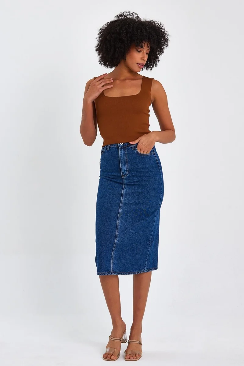 Alexander Gardi Square Neck Crop Undershirt (A90779-S)