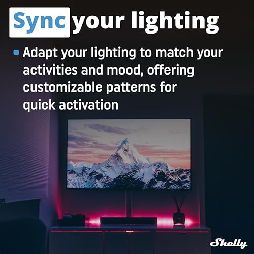 Shelly Plus RGBW PM | WiFi Smart Remote Control for RGBW Led Strips with Power Metering | Home Automation | Bluetooth Gateway | No Hub | Compatible with Alexa & Google Home | iOS Android App - Image 4