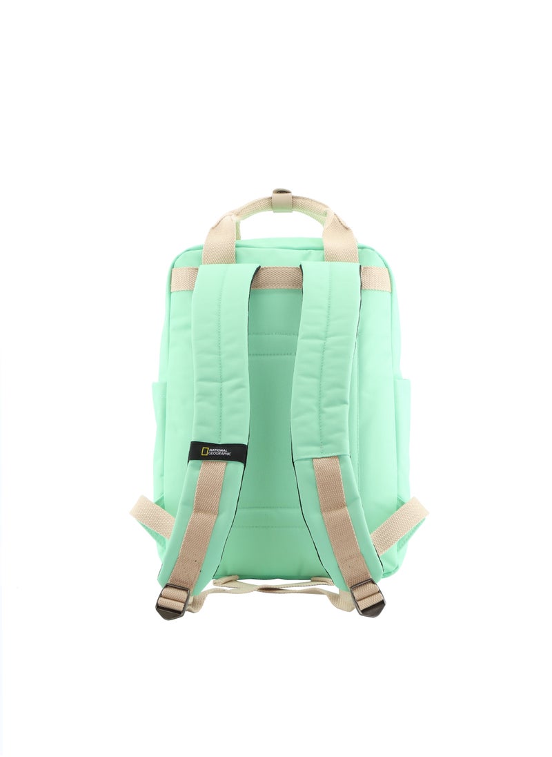 NATIONAL GEOGRAPHIC National Geographic LEGEND Large Backpack Jade For Men And Women, Durable Water Resistant Padded Laptop Casual Green Daypack, Bag For School College Office Leisure Outdoor Travel  - Image 3
