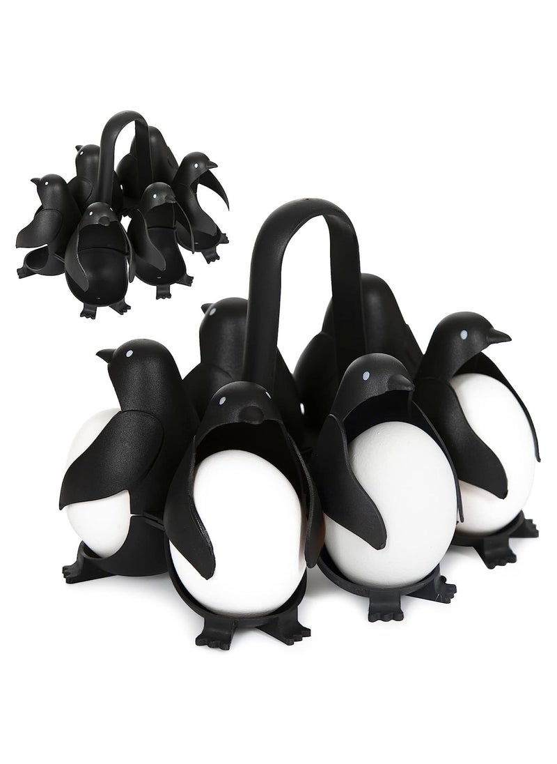 General - Egg Holder Boiler and Storage Penguin Shaped Ultimate Egg Cooker Egg Maker for Soft & Hard-Boiled Eggs Kitchen Gadget Boiling Device - Image 1