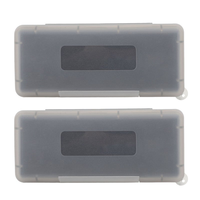 علبة قرص صلب SSD M.2 2280 2260 2242 2240 2230 للتخزين - صندوق حماية مقاوم للماء من مادة البولي كربونات مع وسادة إسفنجية لعدد 2 من أقراص SSD - Image 2