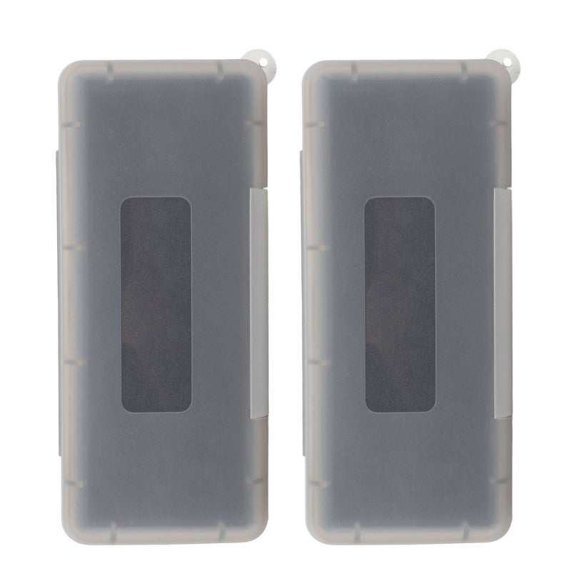 علبة قرص صلب SSD M.2 2280 2260 2242 2240 2230 للتخزين - صندوق حماية مقاوم للماء من مادة البولي كربونات مع وسادة إسفنجية لعدد 2 من أقراص SSD - Image 5