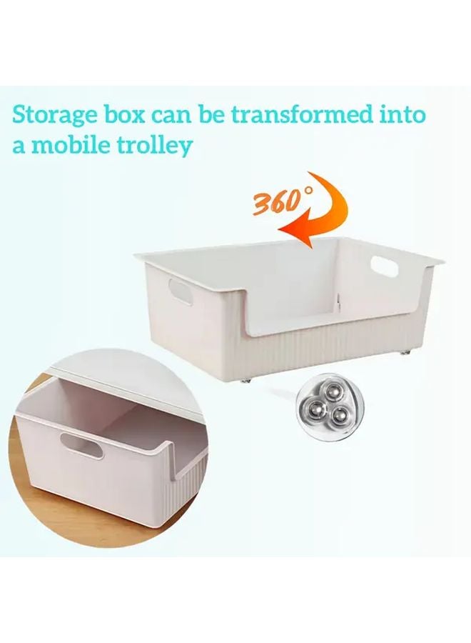 8pcs Self Adhesive Caster Wheels 360 Rotatable Swivel Pulleys For Furniture - Image 5