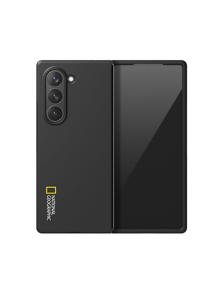 National Geographic Slim Fit Case Galaxy Z Fold 6 Basic Logo - Black