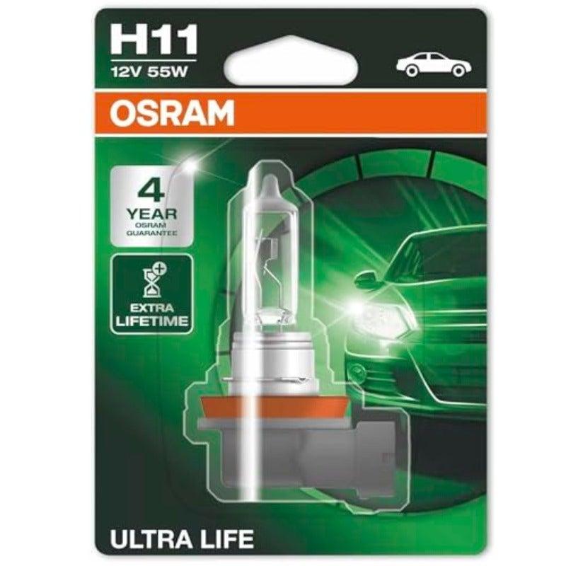 مصباح أمامي هالوجين ULTRA LIFE H11 بجعبة واحدة - Image 4