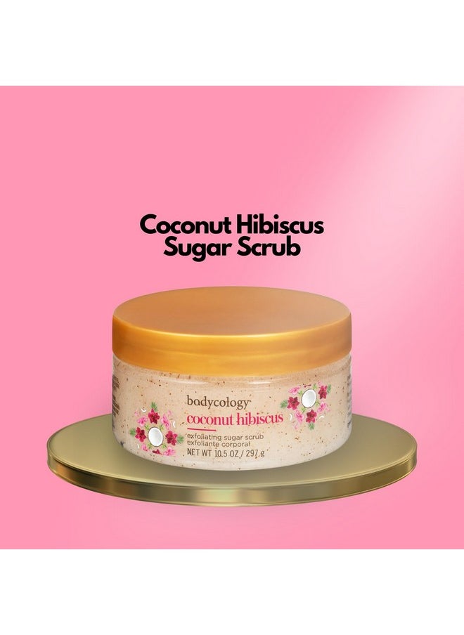 Bodycology - Coconut Hibiscus Exfoliating Sugar Scrub Scrub Women 10.5 Oz - Image 1