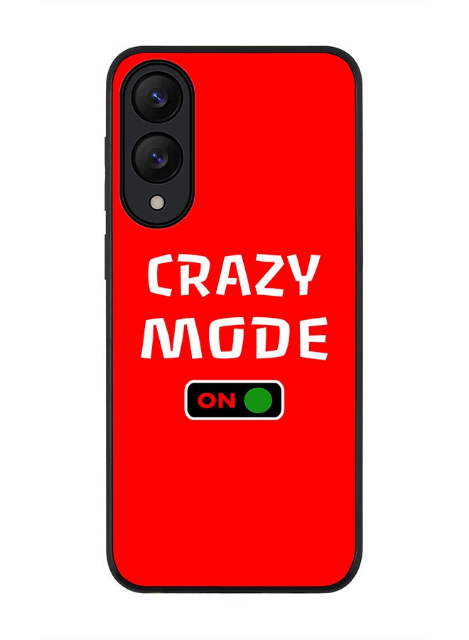 Stylizedd For Samsung Galaxy S25 Edge Case,Slim fit Camera Protection, Shockproof Thin Phone cover  - Crazy Mode On