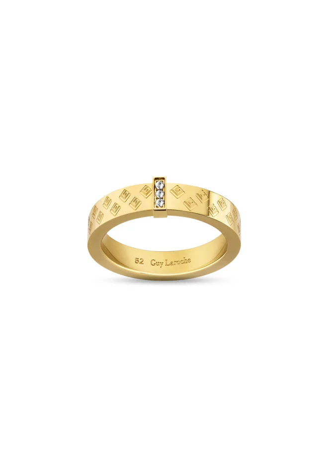 Guy Laroche Audrey Gold Finger Ring for Women