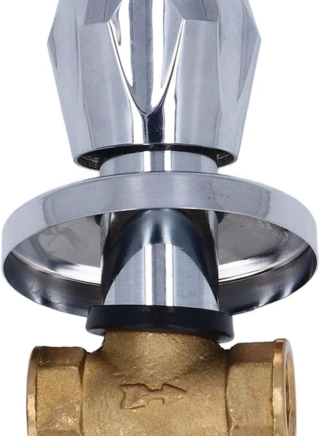 صمام تحكم تدفق المياه من النحاس NPT DN15 1/2 بوصة بخيوط أنثوية لسباكة المنزل - Image 2