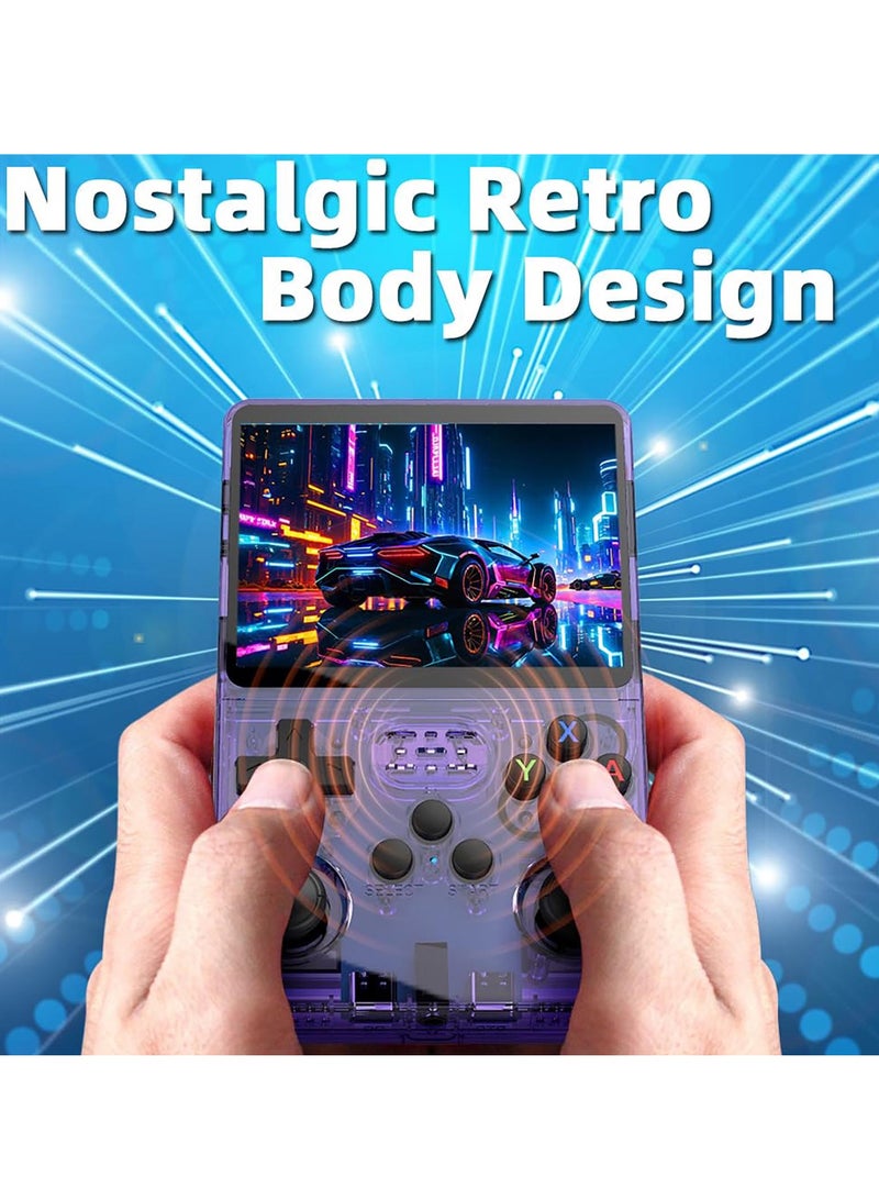 B NEW Open Source R36S Retro Handheld Video Game Console Linux System 3.5 Inch IPS Screen Portable Pocket Video Player 128G - Image 5