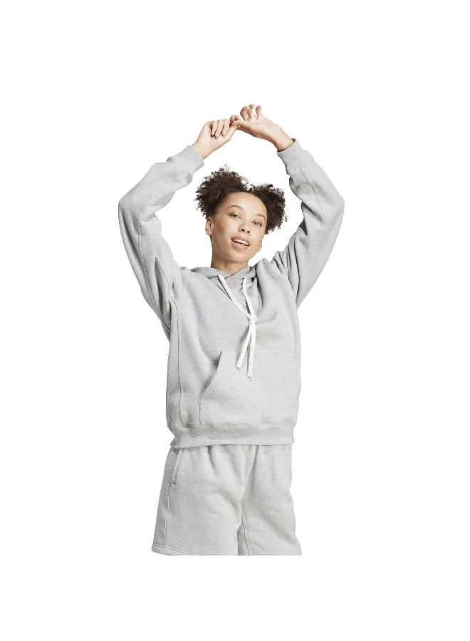 Adidas M Lng Hd Fl Grey Training Sweatshirts XS