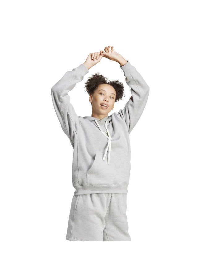 Adidas - adidas M Lng Hd Fl Grey Training Sweatshirts XS - Image 1