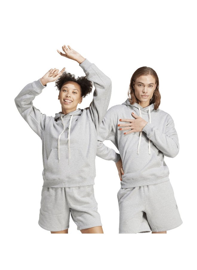 Adidas - adidas M Lng Hd Fl Grey Training Sweatshirts XS - Image 1