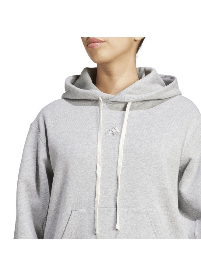 Adidas - adidas M Lng Hd Fl Grey Training Sweatshirts XS - Image 1