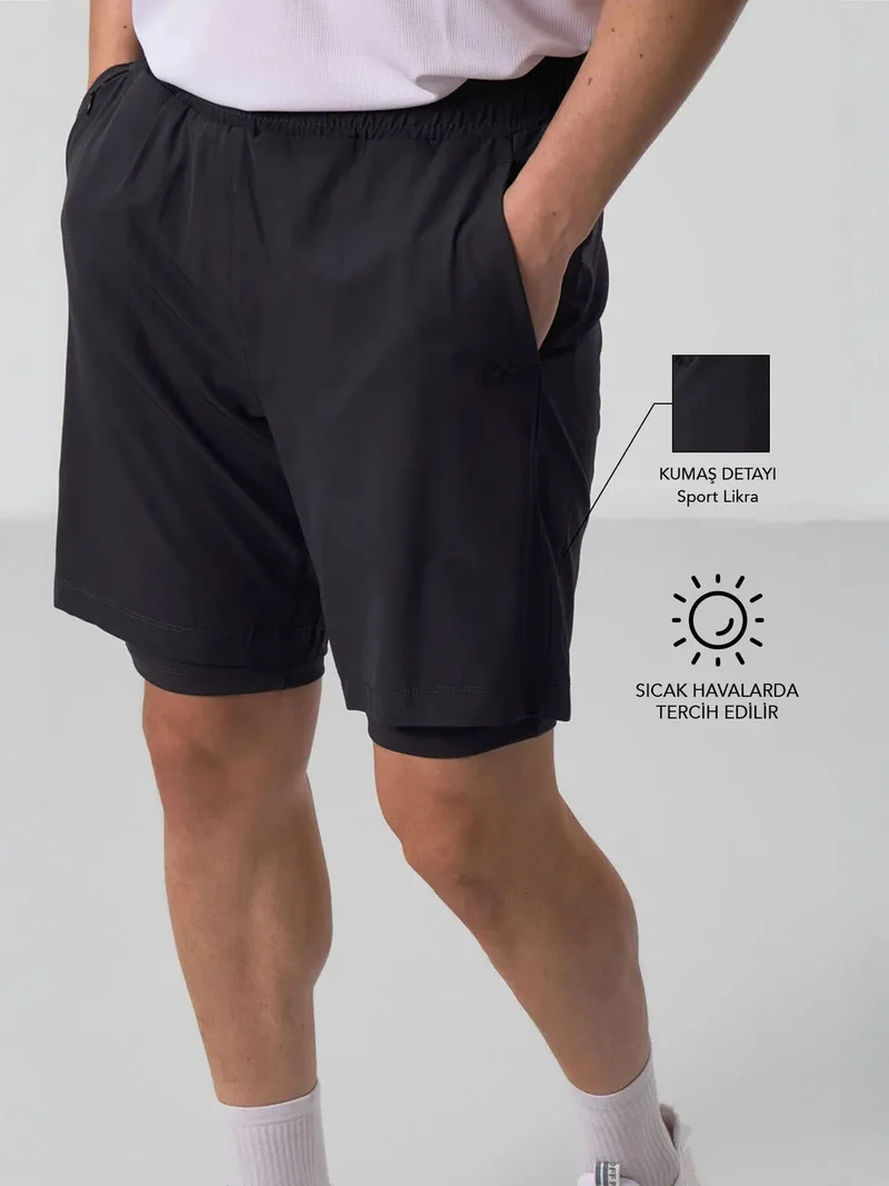 تومي لايف TOMMY Men's Regular Fit Jersey Shorts