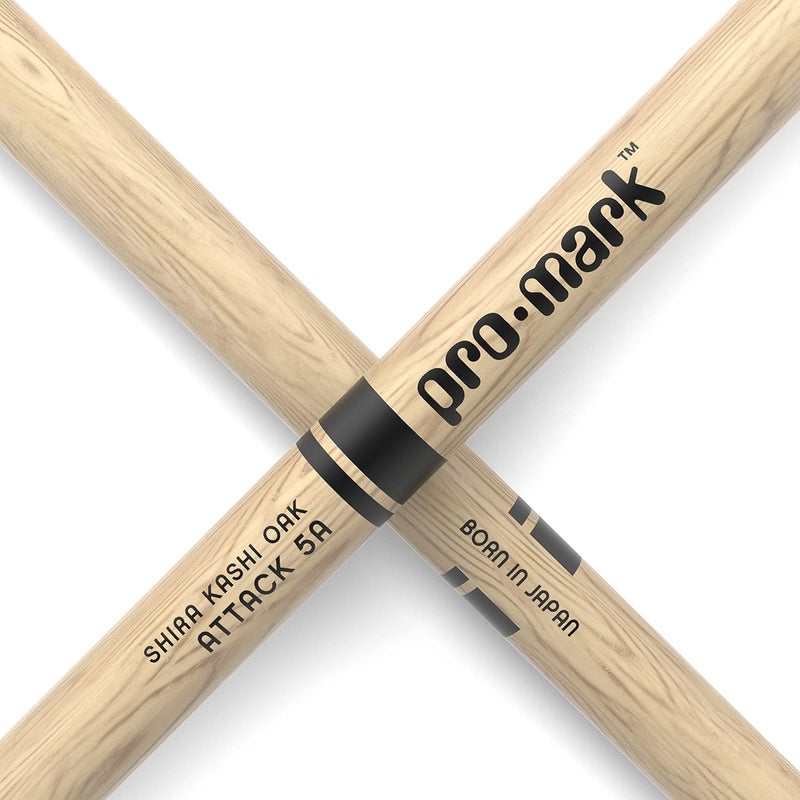 ProMark Classic Attack 5A Shira Kashi Oak Drumsticks - Image 3