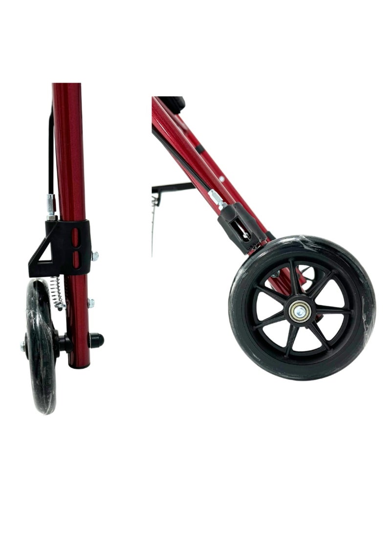 NOVAMED Detachable four wheel aluminum rollator (9144L) - Image 4