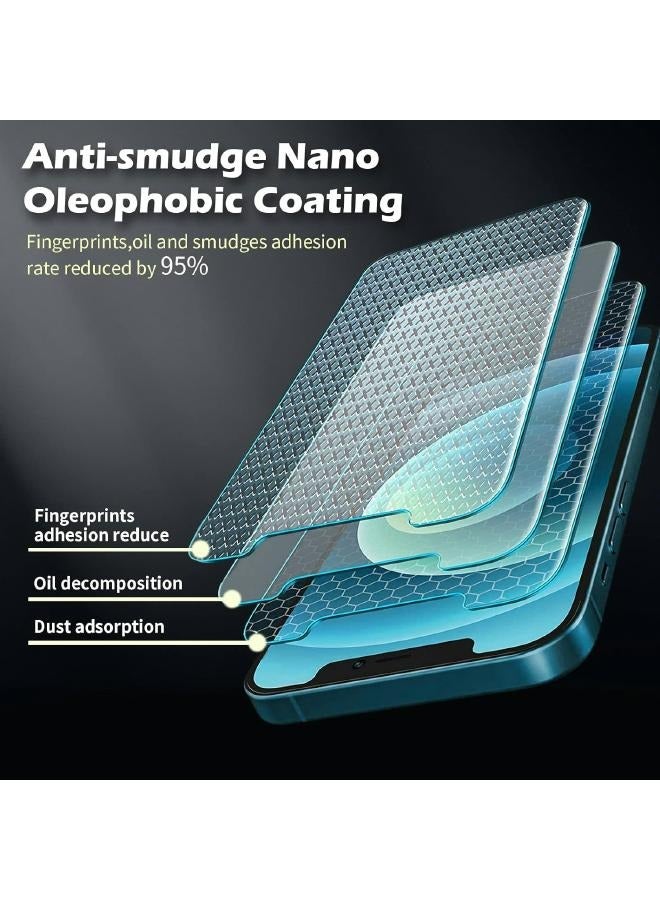 iPhone 13 Pro Max Slim Transparent Protection Package with 1 Pack of Tempered Glass Screen Protectors and 1 Pack of Camera Lens Protector, Phone Cover for iPhone 13 Pro Max (6.7 Inch) (3in1) - Image 4