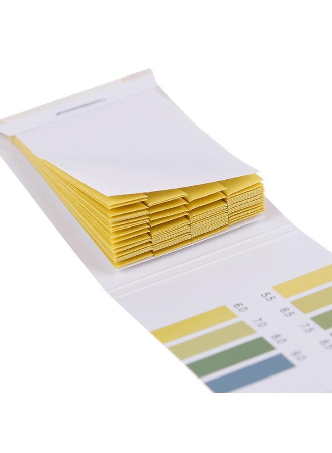 80Strips Meters Indicator Ph Value 5.5-9.0 Alkaline Acid Litmus Testing Paper  - Image 1