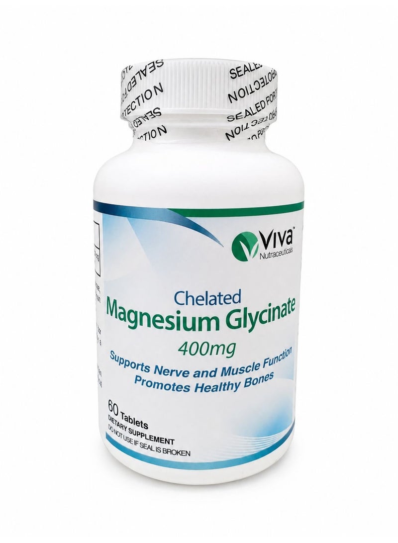 VIVA CHELATED MAGNESIUM GLYCINATE 400 MG 60S
