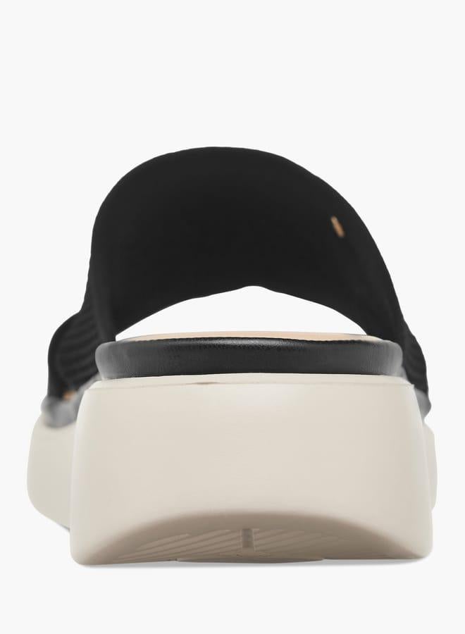 لو كونفورت صنادل نسائية مسطحة بتفاصيل مقصوصة - Image 5