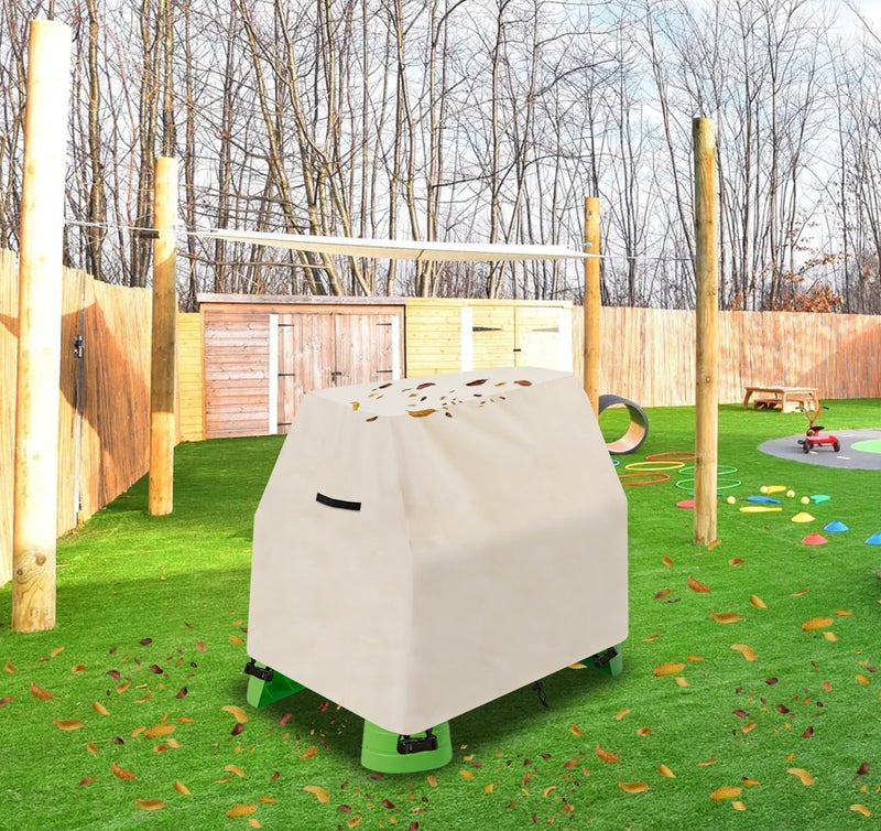 Aacabo Kids Water Table Cover Fit Rain Showers Splash Pond Water Table,Waterproof Dust Proof Anti-UV Outdoor Toys Cover-Cover only - Image 5
