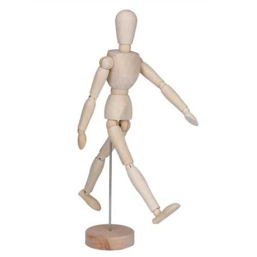 R H LIFESTYLE Flexible Wooden Human Manikin (8" Manikin) - Image 3