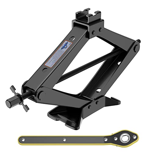 IMAYCC 3 Ton (6609 lbs) Car Jack - Bi-Directional Scissor Jack for Sedan, Coupe, SUV, MPV & More - Image 1