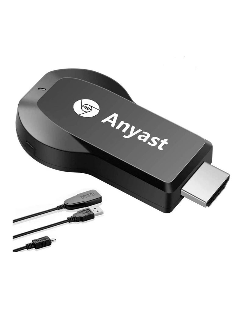 WiFi Display Dongle, 4K Wireless HDMI Display Adapter, 1080P Mobile Screen Mirroring Receiver Dongle to TV/Projector Receiver Compatible with Android Mac i-OS Windows  - Image 1