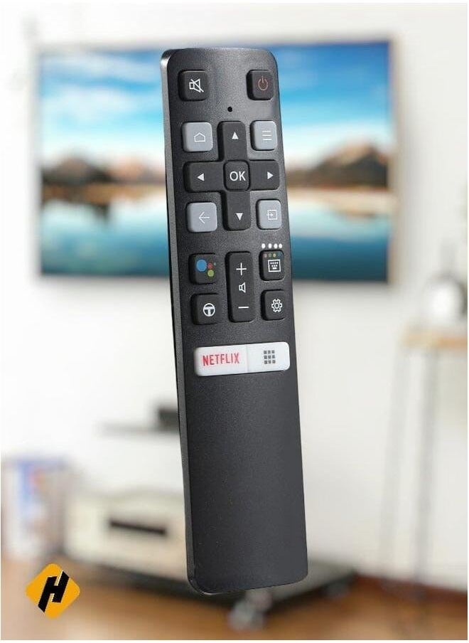 Zaboon Remote Control Rc802V Fnr1 Replacement For All Tcl Android 4K Uhd Smart Tv  - Image 1