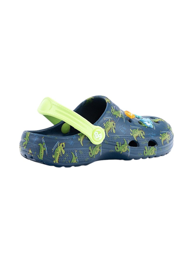 Bata Dinosaur Details Slingback Clogs - Image 3