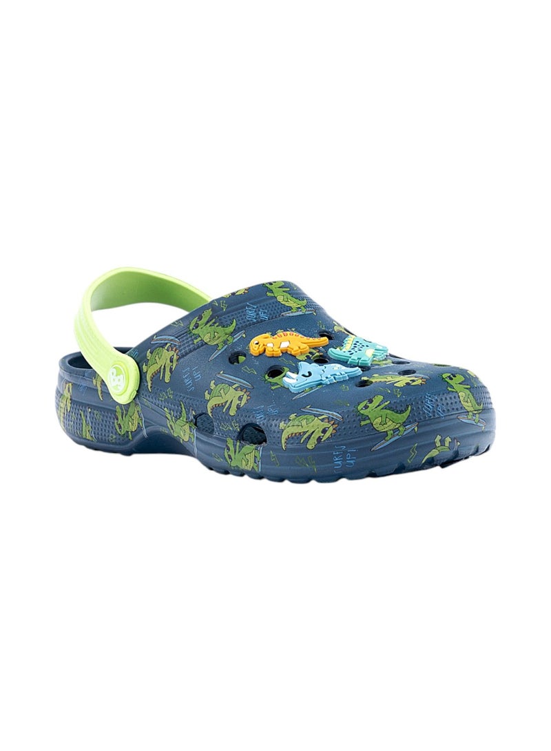 Bata Dinosaur Details Slingback Clogs - Image 2