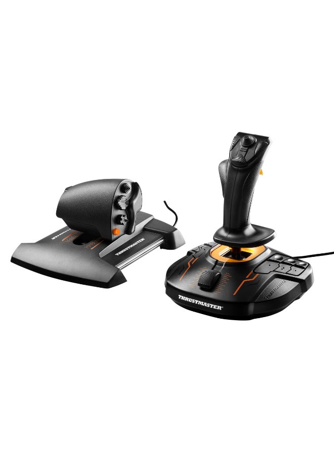 ثروستماستر Thrustmaster T16000M FCS Hotas - Flight Control System with Joystick and Throttle, Featuring H.E.A.R.T HallEffect AccuRate Technology for PC - Image 1