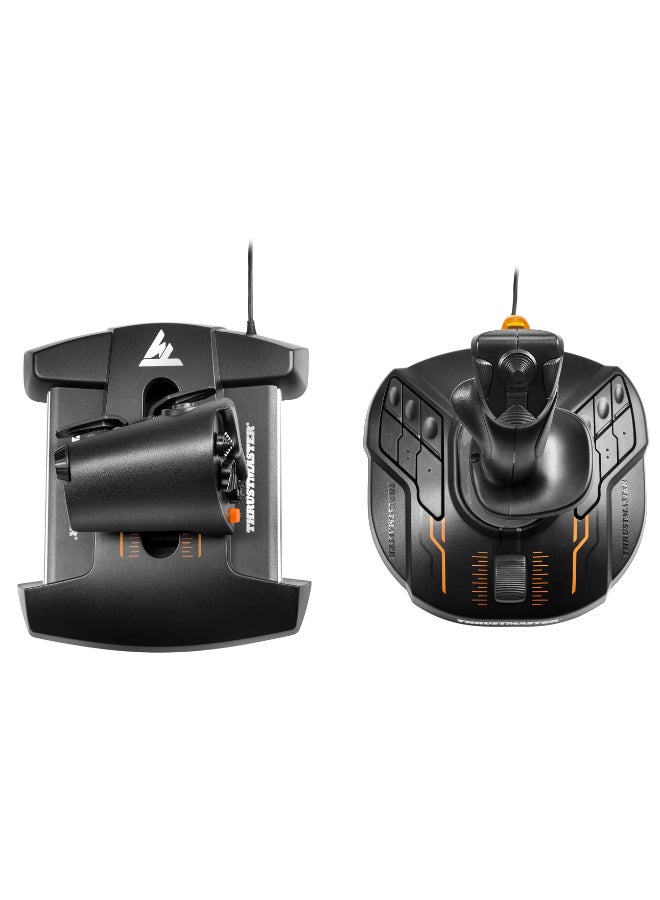 ثروستماستر Thrustmaster T16000M FCS Hotas - Flight Control System with Joystick and Throttle, Featuring H.E.A.R.T HallEffect AccuRate Technology for PC - Image 4