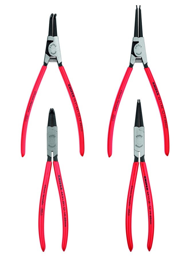 KNIPEX Retaining Ring Plier Set, 0, 90 Deg, 4 pcs. - Image 2