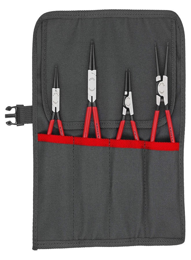 KNIPEX Retaining Ring Plier Set, 0, 90 Deg, 4 pcs. - Image 1