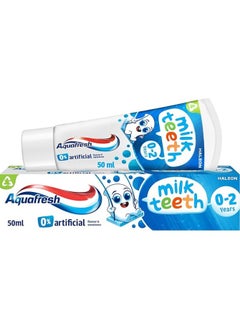 Aquafresh Aquafresh Milk Teeth Baby Toothpaste 0-2 years, Toddler Toothpaste for Infants, Gentle care for Milk Teeth, 50ml  - Image 1