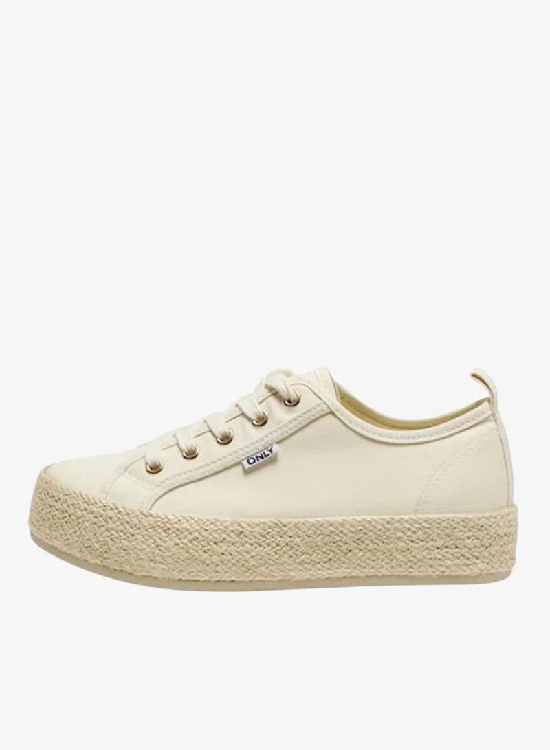 ONLY Onlida-1 Lace Up Espadrille Sneakers
