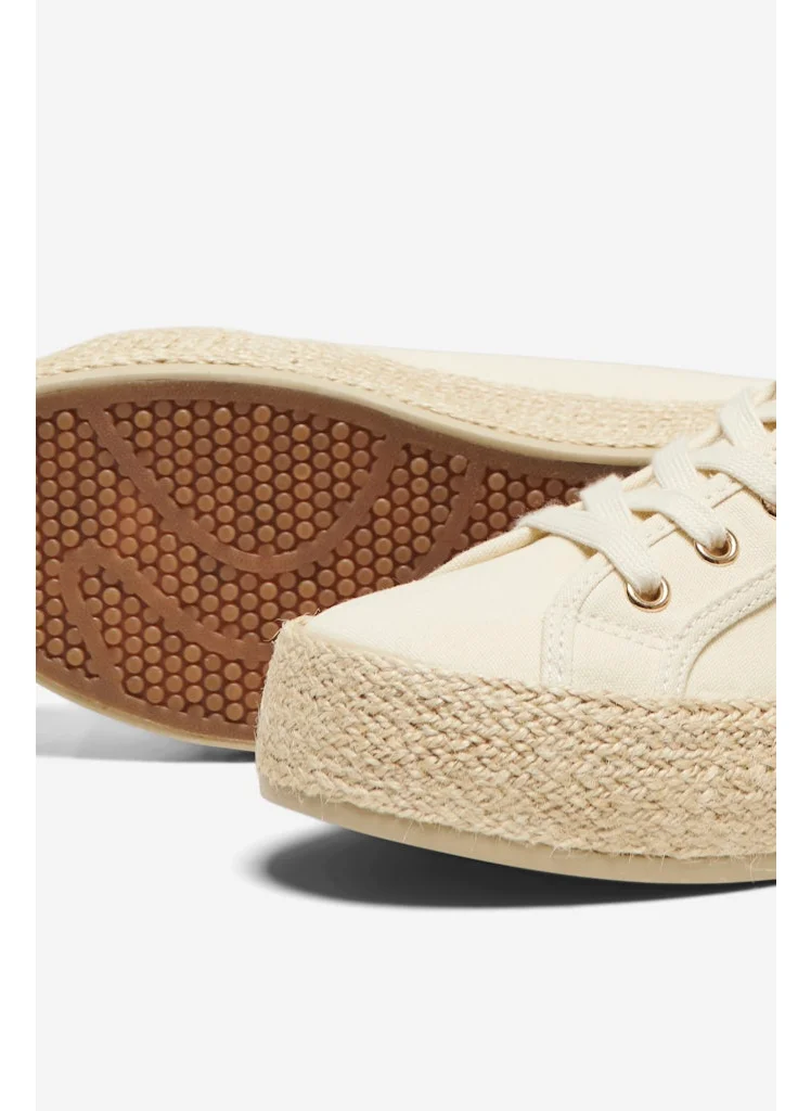 ONLY Onlida-1 Lace Up Espadrille Sneakers